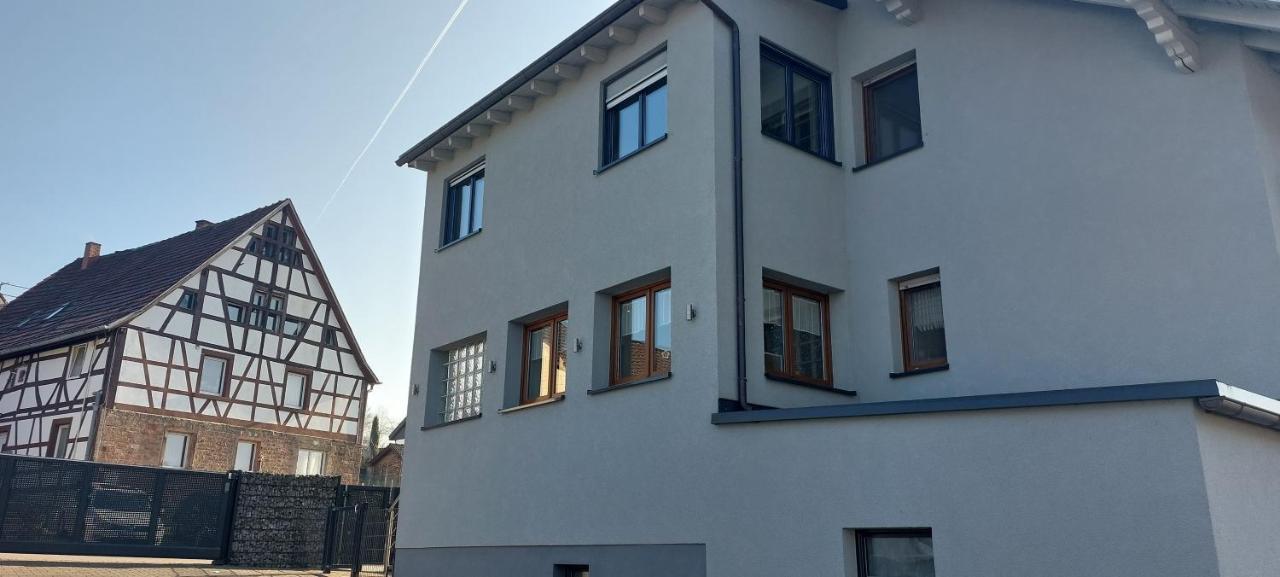 Grosse Tolle 4 Zimmer Ferienwohnung Im Herzen Des Odenwaldes Mörlenbach Екстериор снимка