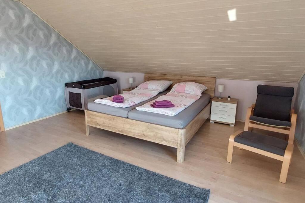 Grosse Tolle 4 Zimmer Ferienwohnung Im Herzen Des Odenwaldes Mörlenbach Екстериор снимка